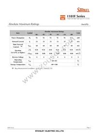 FY1101F-TR Datasheet Page 3