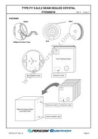 FY2500016 Datasheet Page 7