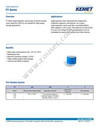 FYH0H224ZF Datasheet Cover