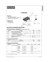 FYV0704SMTF Datasheet Page 2