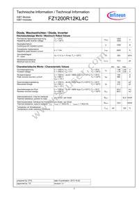 FZ1200R12KL4CNOSA1 Datasheet Page 2