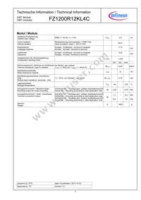 FZ1200R12KL4CNOSA1 Datasheet Page 3