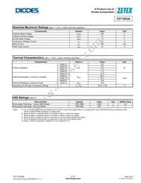 FZT1053ATC Datasheet Page 2