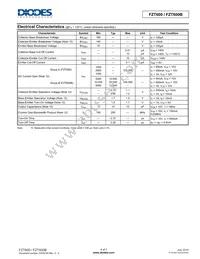 FZT600TC Datasheet Page 4