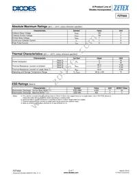 FZT655TC Datasheet Page 2