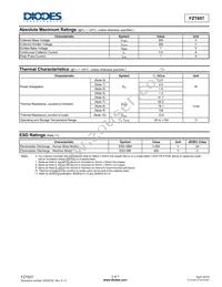 FZT657TC Datasheet Page 2