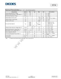 FZT705TC Datasheet Page 4