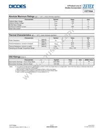 FZT795ATC Datasheet Page 2