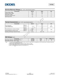 FZT853TC Datasheet Page 2