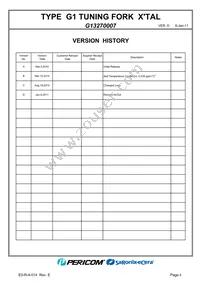 G13270007 Datasheet Page 2