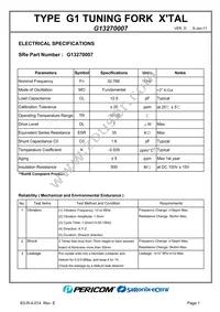 G13270007 Datasheet Page 3