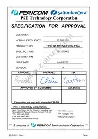 G13270009 Datasheet Cover