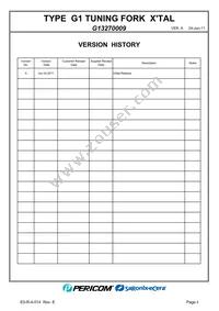 G13270009 Datasheet Page 2