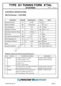 G13270009 Datasheet Page 3