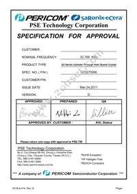 G23270006 Datasheet Cover