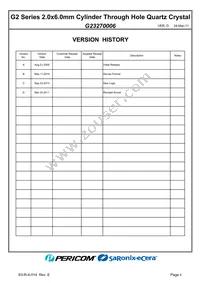 G23270006 Datasheet Page 2