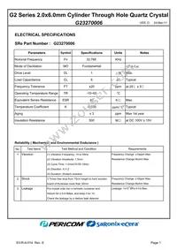 G23270006 Datasheet Page 3