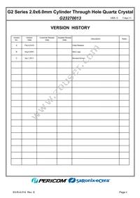 G23270013 Datasheet Page 2