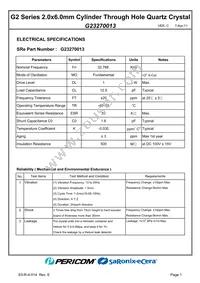 G23270013 Datasheet Page 3