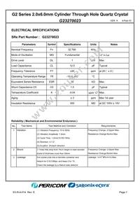 G23270023 Datasheet Page 3