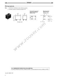 G2E-184P-H-M-US-DC5 Datasheet Page 4