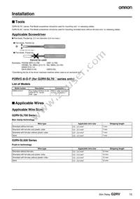G2RV-SL700-AP DC12 Datasheet Page 15