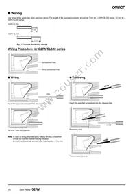 G2RV-SL700-AP DC12 Datasheet Page 16