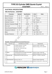 G33270007 Datasheet Page 3