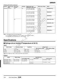G3M-202P-UTU DC5 Datasheet Page 2