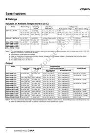 G3NA-425B-UTU-2 AC100-240 Datasheet Page 4