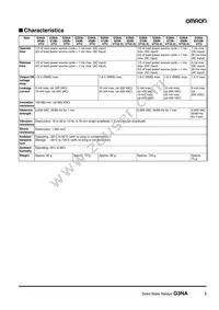 G3NA-425B-UTU-2 AC100-240 Datasheet Page 5