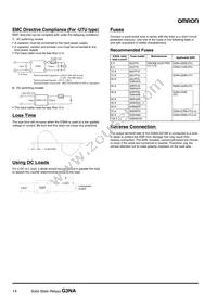 G3NA-425B-UTU-2 AC100-240 Datasheet Page 14
