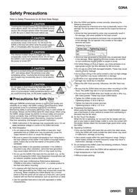 G3NA-475B-UTU AC100-240 Datasheet Page 12