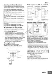 G3NA-475B-UTU AC100-240 Datasheet Page 13