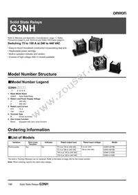 G3NH-4150B DC5-24 Datasheet Cover