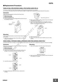 G3PA-220B-VD-2S Datasheet Page 6