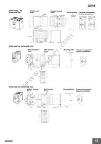 G3PA-220B-VD-2S Datasheet Page 13