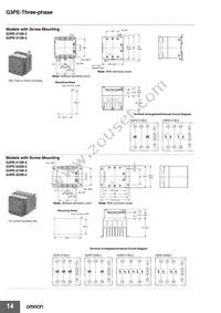 G3PE-245B-3 DC12-24 Datasheet Page 14