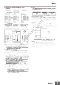 G3PF-535B-STB DC24 Datasheet Page 12