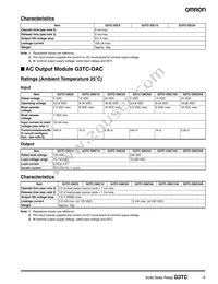 G3TC-ODC24A DC24 Datasheet Page 4