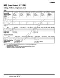 G3TC-ODC24A DC24 Datasheet Page 5