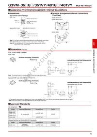 G3VM-351VY(TR) Datasheet Page 6