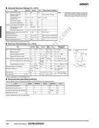 G3VM-353G1(TR) Datasheet Page 2