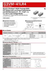 G3VM-41LR4(TR) Datasheet Cover