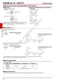 G3VM-63G Datasheet Page 5