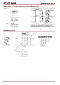 G3VM-66M Datasheet Page 3