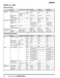 G3VM-WF(TR) Datasheet Page 14