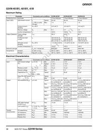 G3VM-WF(TR) Datasheet Page 16