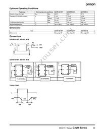 G3VM-WF(TR) Datasheet Page 17