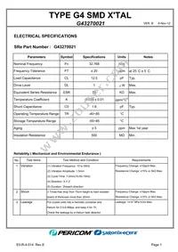 G43270021 Datasheet Page 3